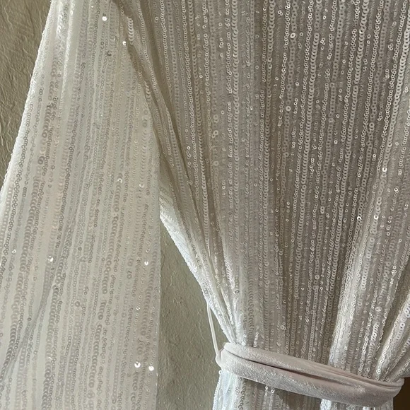 white sequin dress - Picture 8 of 10